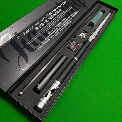 YFEN cue tip detail - 11.8mm professional leather tip for precision control