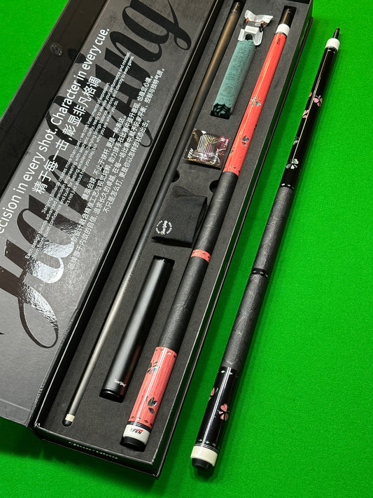 YFEN Carbon Fiber LD Shaft Cue | Spin Control | 11.8mm + Extension